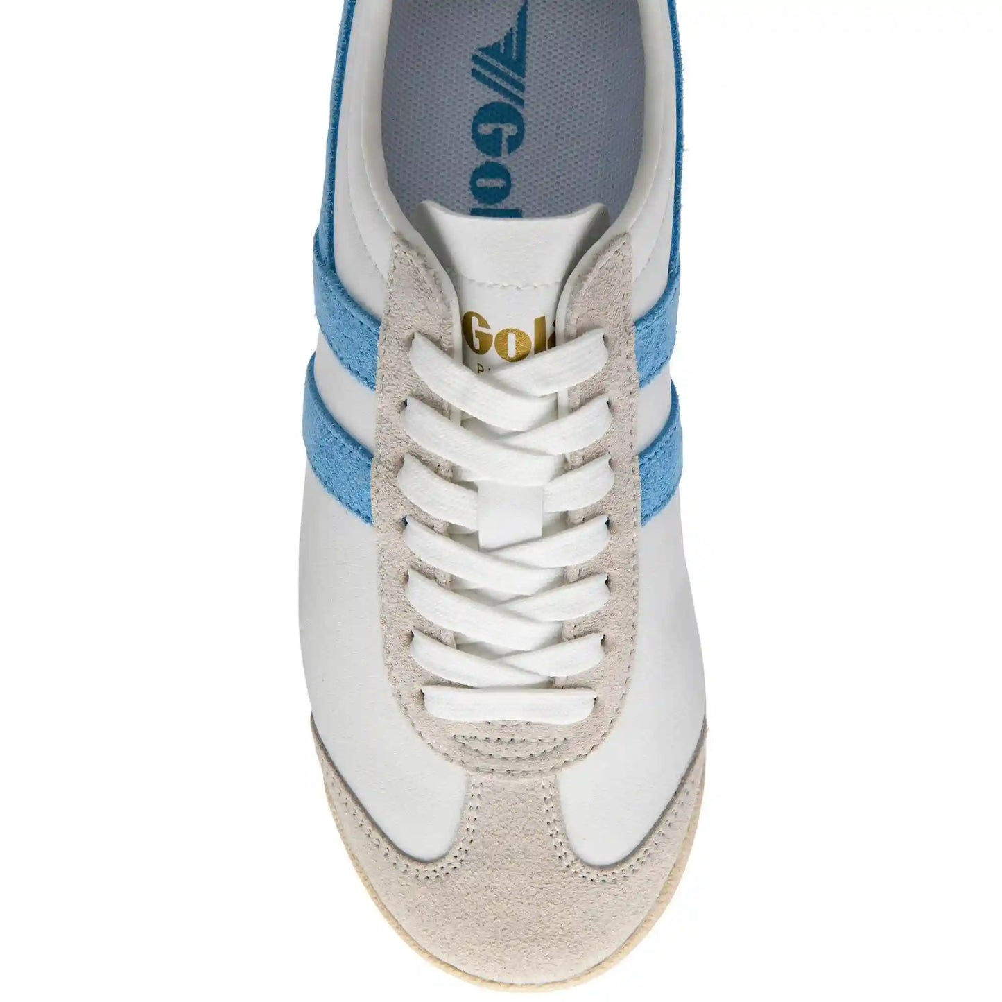Gola Classics Women's Bullet Pure Sneakers - White/Lake/Terracotta