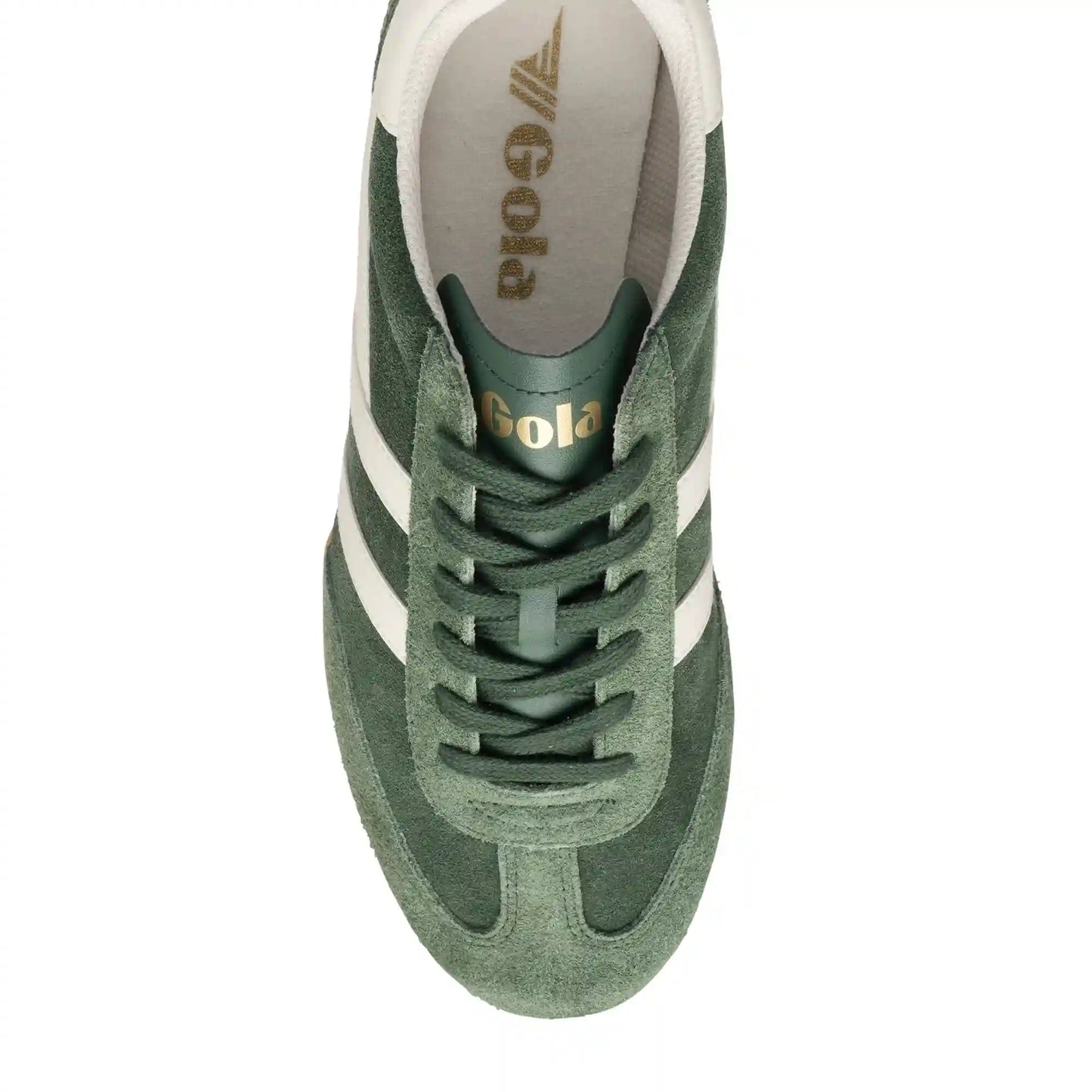 Gola Classics Men's Sprinter Suede Sneakers - Evergreen/Off White