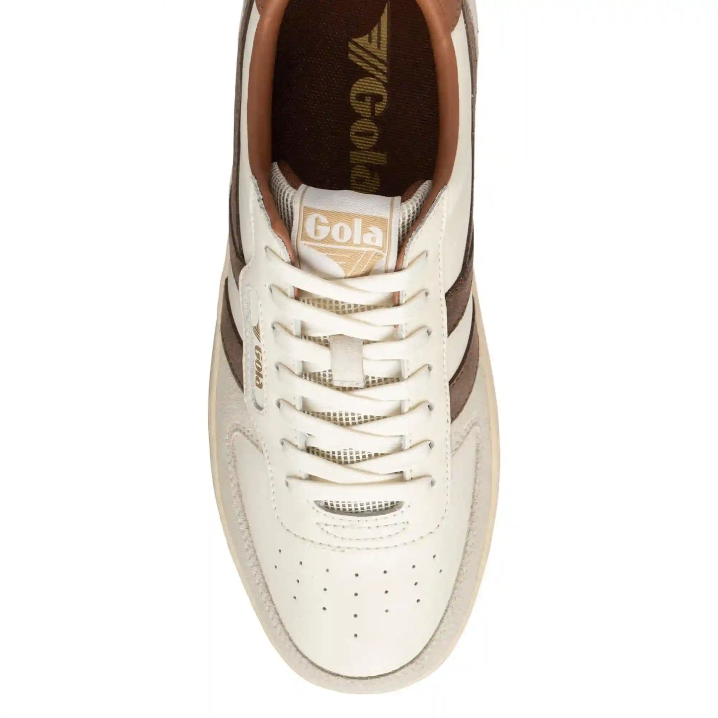 Gola Classics Men's Hawk Sneakers - Off White/Otter/Umber