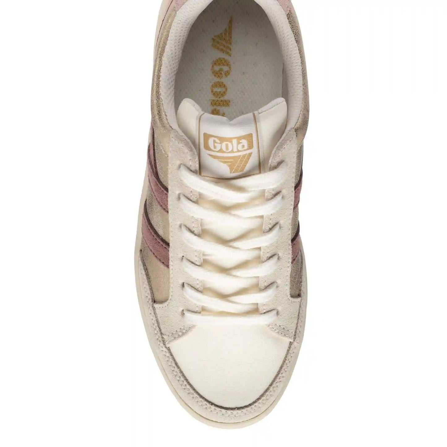 Gola Classics Women's Superslam Blaze Sneakers - Gold/Brownrose/Chalk Pink