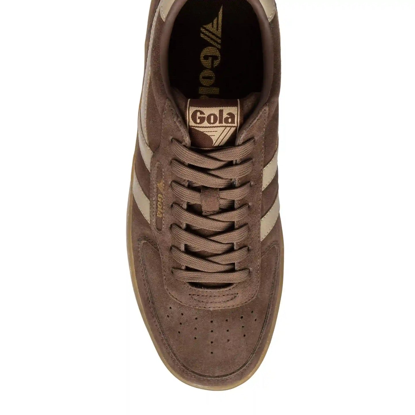 Gola Classics Men's Hawk Suede '86 Sneakers - Root/Bone/Gum
