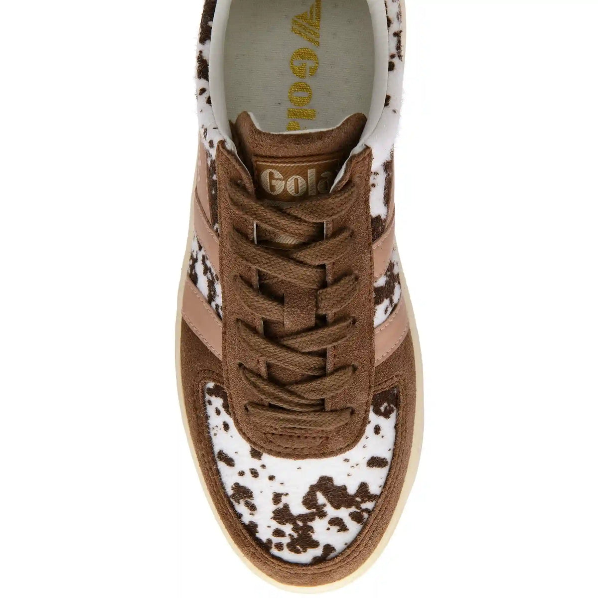 Gola Classics Women's Grandslam Savanna Sneakers - Dalmatian/Otter/Cameo