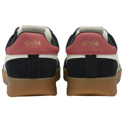 Gola Classics Women's Cyclone Sneakers - Black/Off White/Coral/Gum