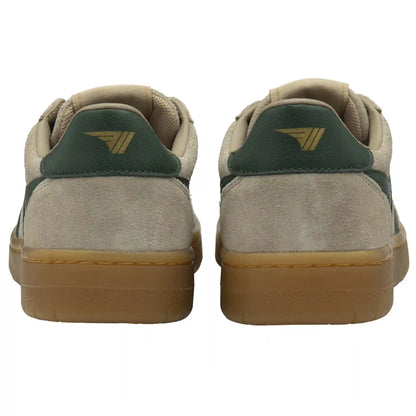Gola Classics Women's Hawk Suede '86 Sneakers - Bone/Evergreen/Gum