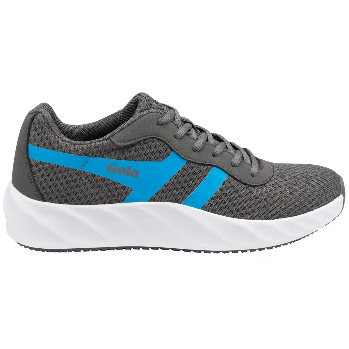 Gola Performance Men's Draken Sneakers - Charcoal/Process Blue