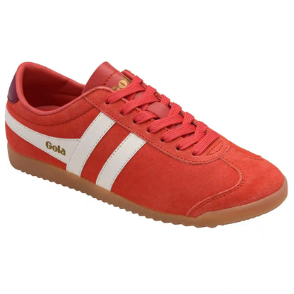 Gola Classics Women's Bullet Suede Sneakers - Coral/Off White/Pale Gum