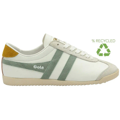 Gola Classics Women's Bullet Pure Sneakers - White/Green Mist/Sun