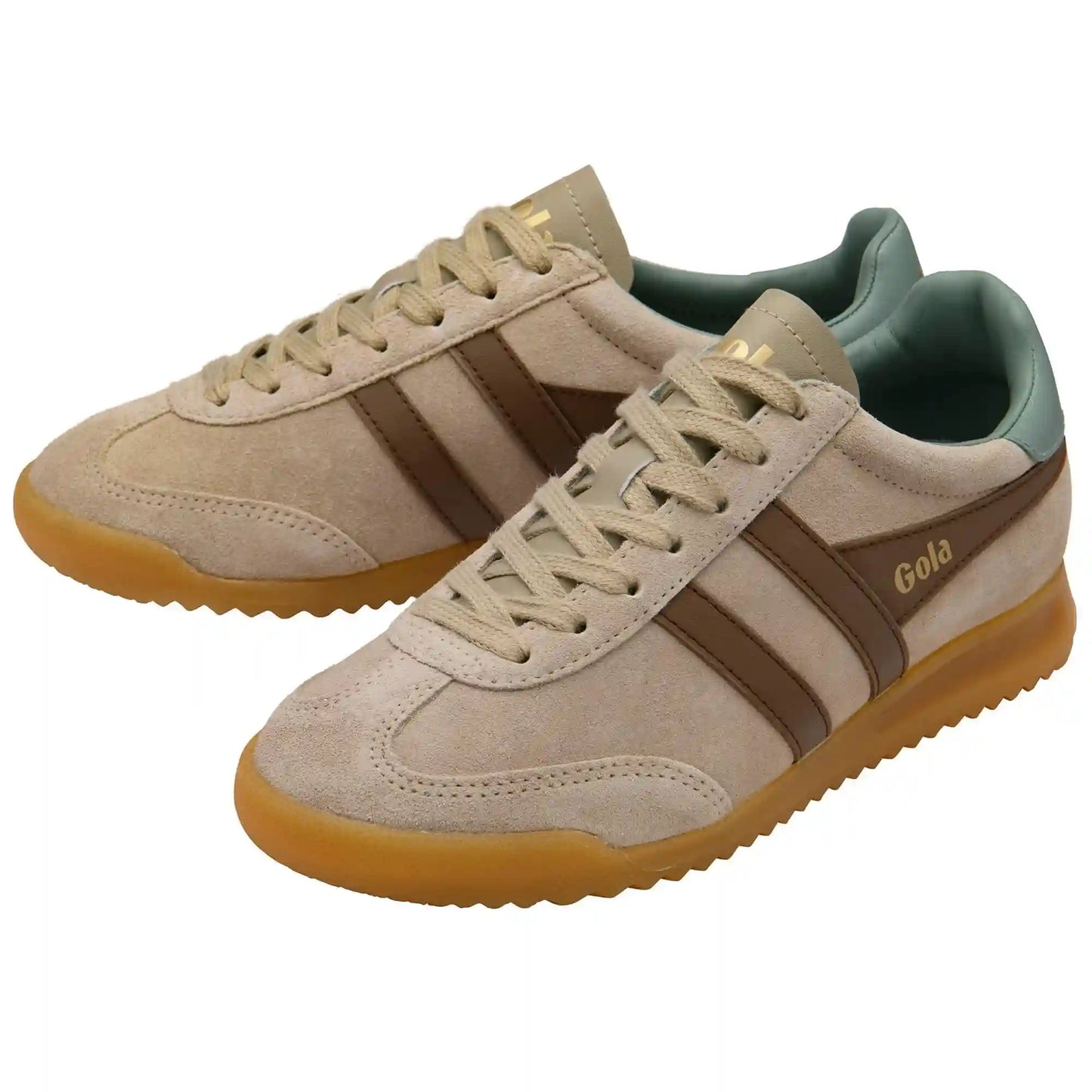 Gola Classics Women's Torpedo Sneakers - Bone/Otter/Green Mist