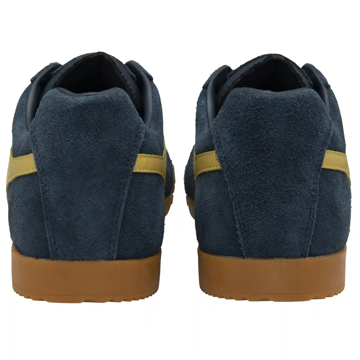 Gola Classics Men's Harrier Suede Sneakers - Navy/Pollen