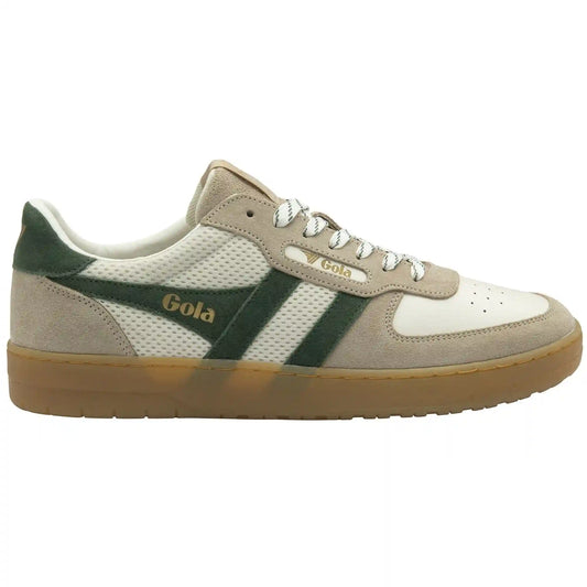 Gola Classics Men's Hawk '83 Sneakers - Off White/Bone/Evergreen/Gum