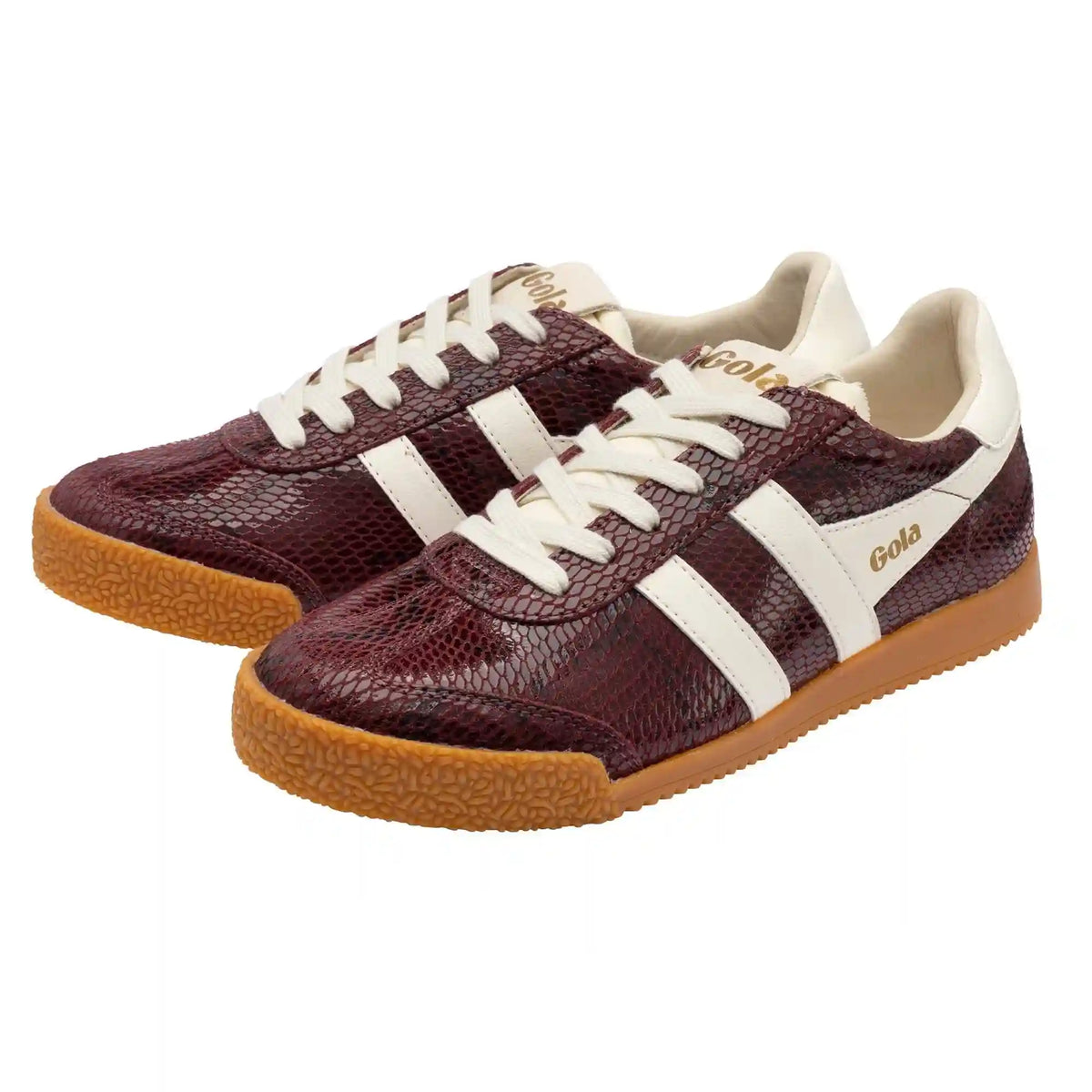 Gola Classics Women's Elan Serpent Sneakers - Windsor Wine/Off White