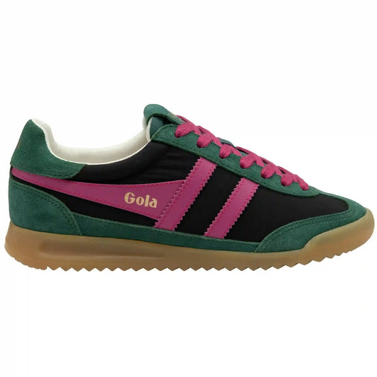 Gola Classics Women's Firefly Sneakers - Black/Pine/Fuchsia