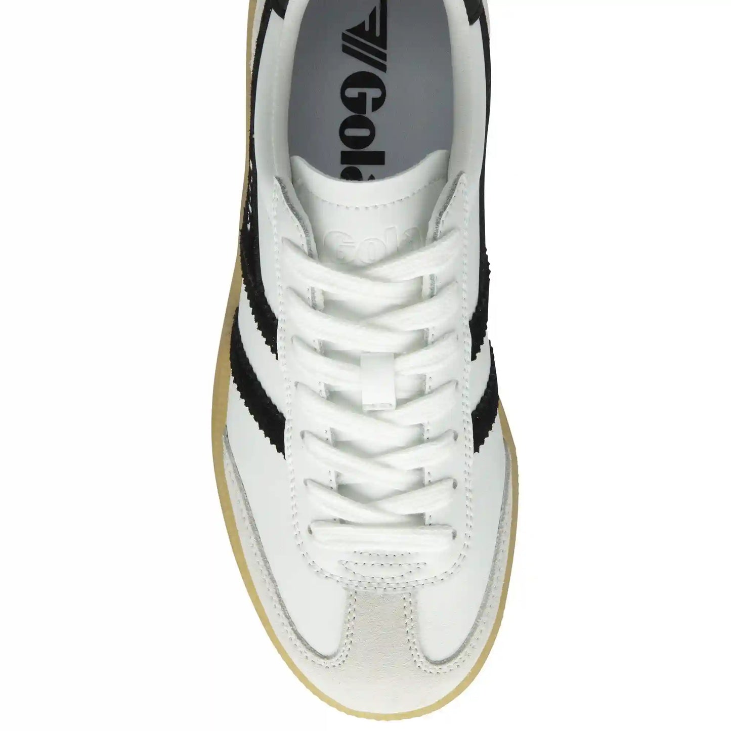 Gola Classics Women's Viper Leather Sneakers - White/Black/Gum