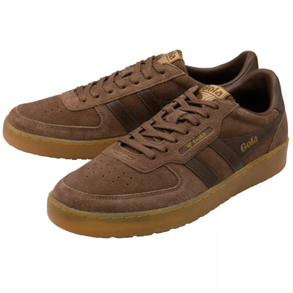 Gola Classics Men's Hawk Suede '86 Sneakers - Otter/Gum
