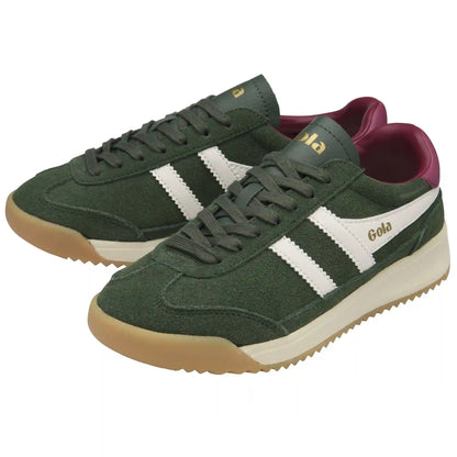 Gola Classics Women's Tornado '88 Sneakers - Evergreen/Off White/Cerise