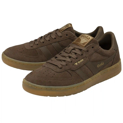 Gola Classics Women's Hawk Suede '86 Sneakers - Otter/Gum
