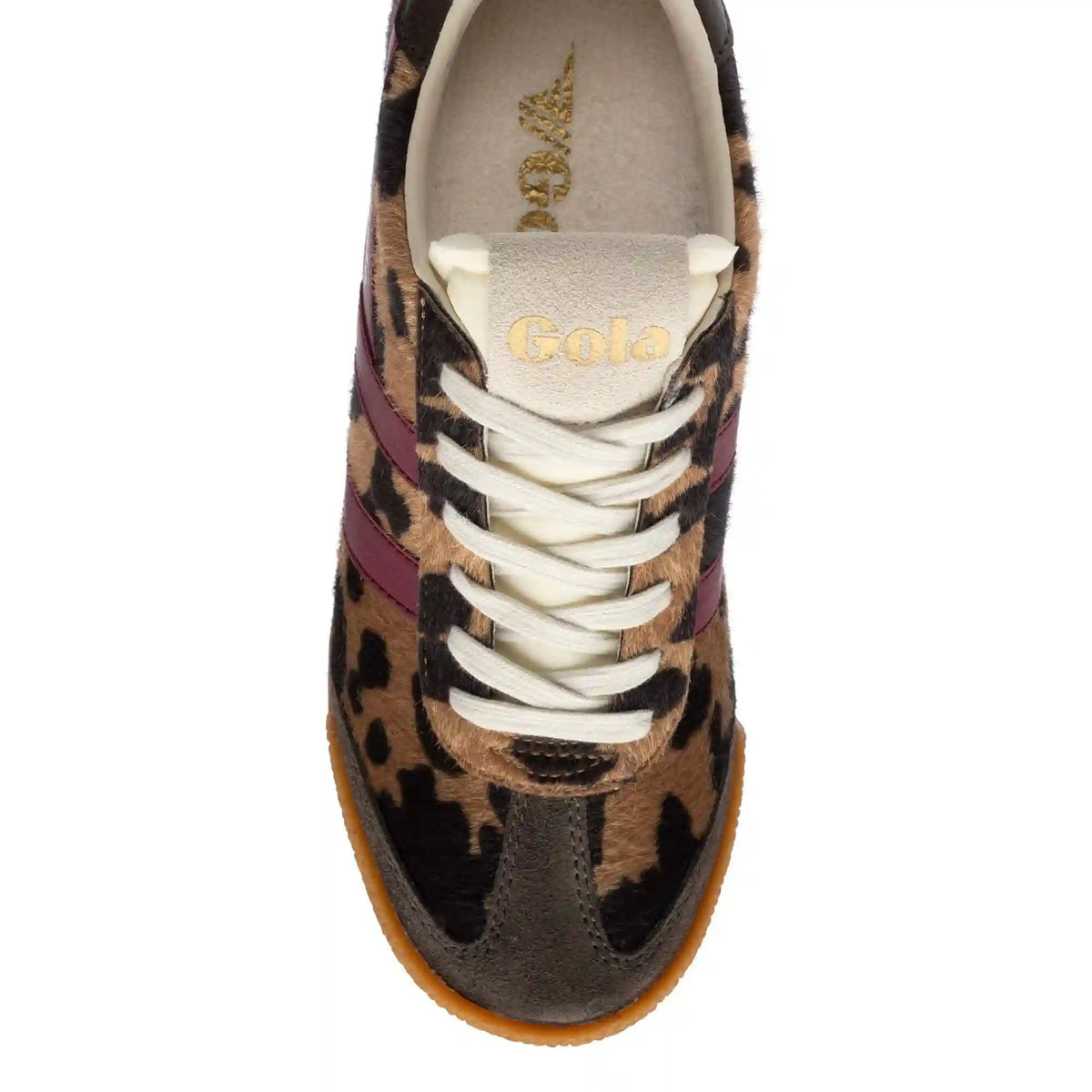 Gola Classics Women's Elan Savanna Sneakers - Tan Cow/Cerise/Mocha