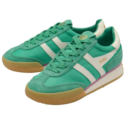 Gola Classics Women's Pacer Sneakers - Jade/Off White