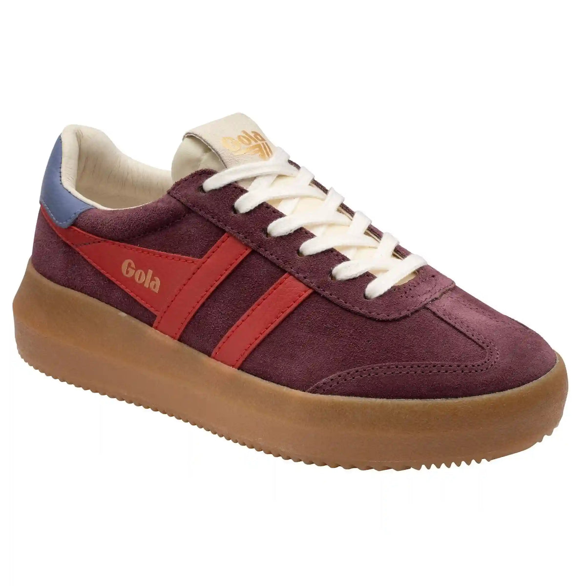 Gola Classics Women's Athena Sneakers - Windsor Wine/Red/Lavender/Gum