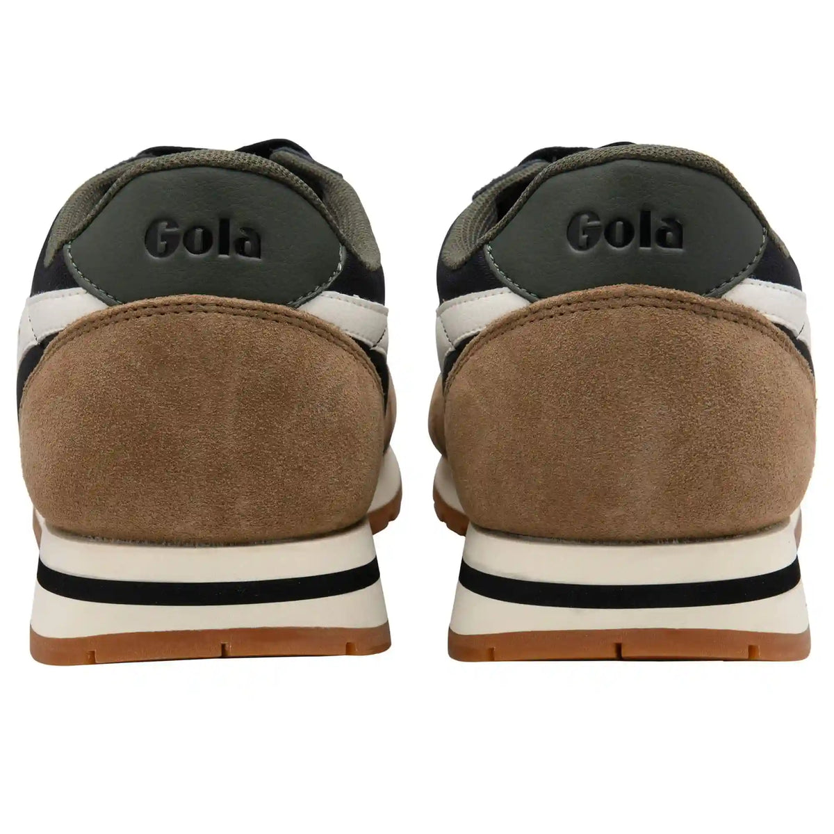 Gola Classics Men's Daytona Sneakers - Black/Tobacco/Off White