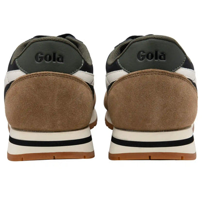 Gola Classics Men's Daytona Sneakers - Black/Tobacco/Off White