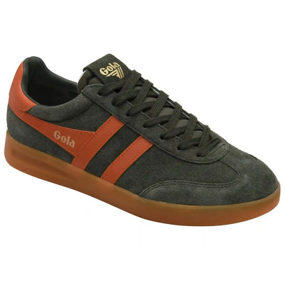 Gola Classics Men's Cyclone Sneakers - Dark Khaki/Moody Orange/Gum