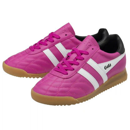 Gola Classics Women's Stadium Sneakers - Shocking Pink/White/Black