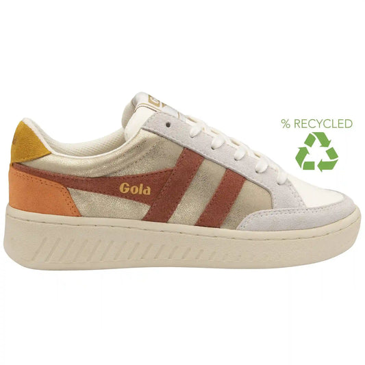 Gola Classics Women's Superslam Blaze Sneakers - Gold/Orange Spice/Sun