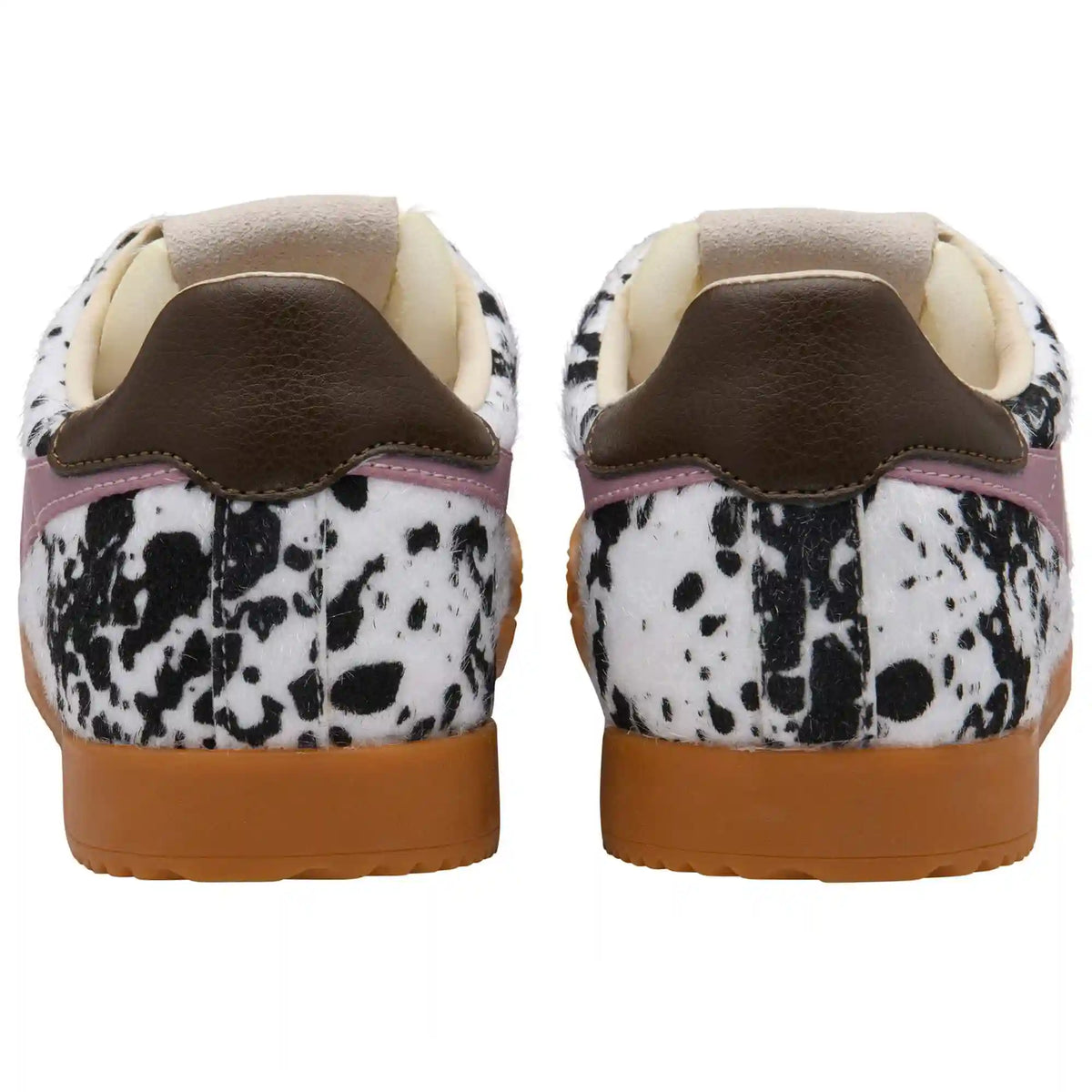 Gola Classics Women's Elan Savanna Sneakers - Dalmatian/Otter/Candy