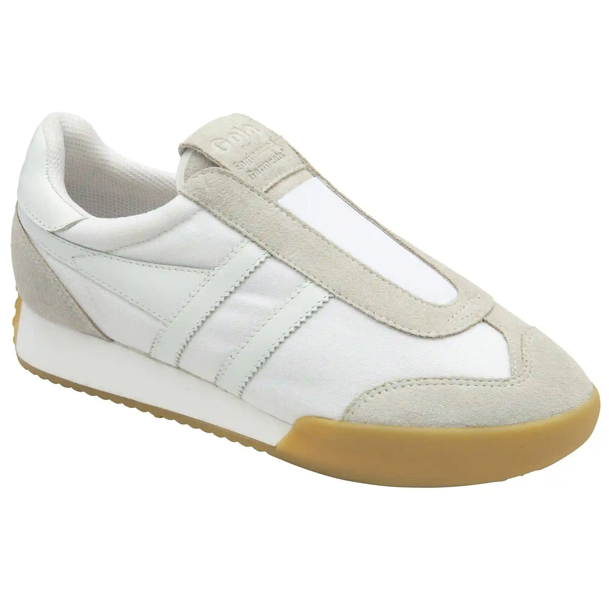Gola Classics Men's Match Engineered Garment Sneakers - White/White/Gum