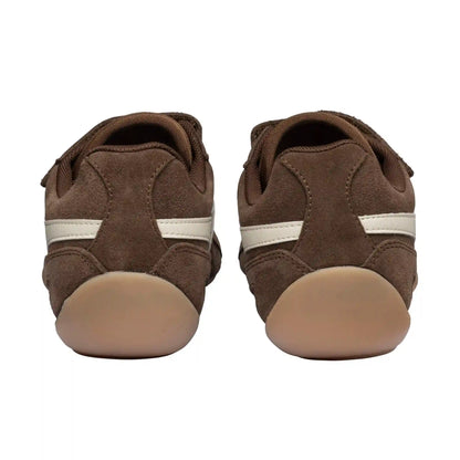 Gola Classics Women's Connect Suede Strap Sneakers - Otter/Off White/Gum