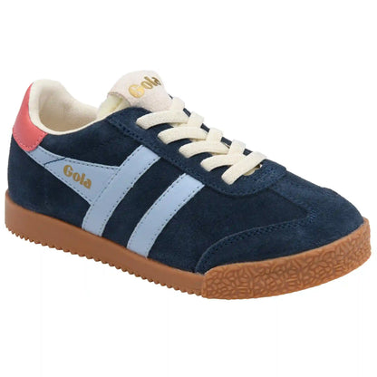 Gola Classics Kids' Elan Sneakers - Navy/Air/Coral