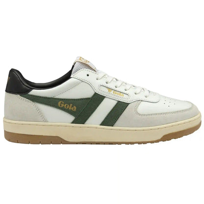 Gola Classics Men's Hawk Sneakers - White/Sage/Black