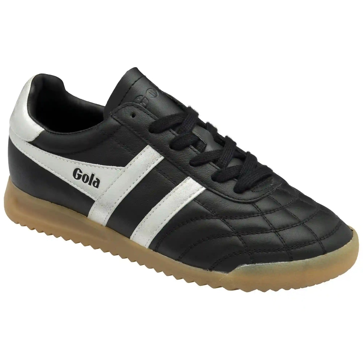 Gola Classics Women's Stadium Sneakers - Black/Silver