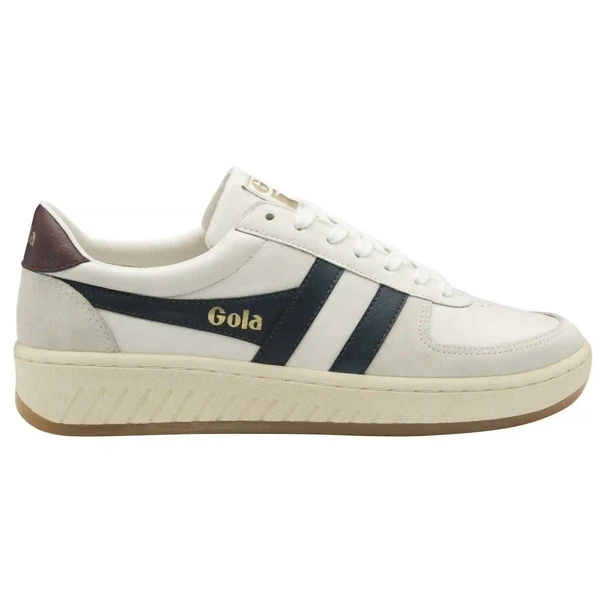 Gola Classics Men's Grandslam Classic Sneakers - White/Navy/Burgundy