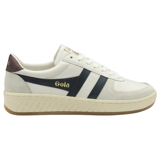 Gola Classics Men's Grandslam Classic Sneakers - White/Navy/Burgundy