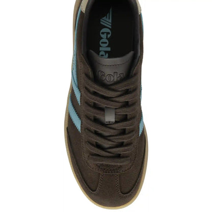 Gola Classics Women's Viper Sneakers - Dark Brown/Ocean/Bone/Gum