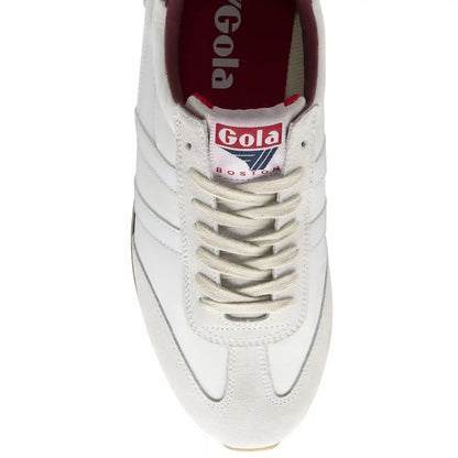 Gola Classics Men's Boston '78 Sneakers - Off White/Navy/Deep Red