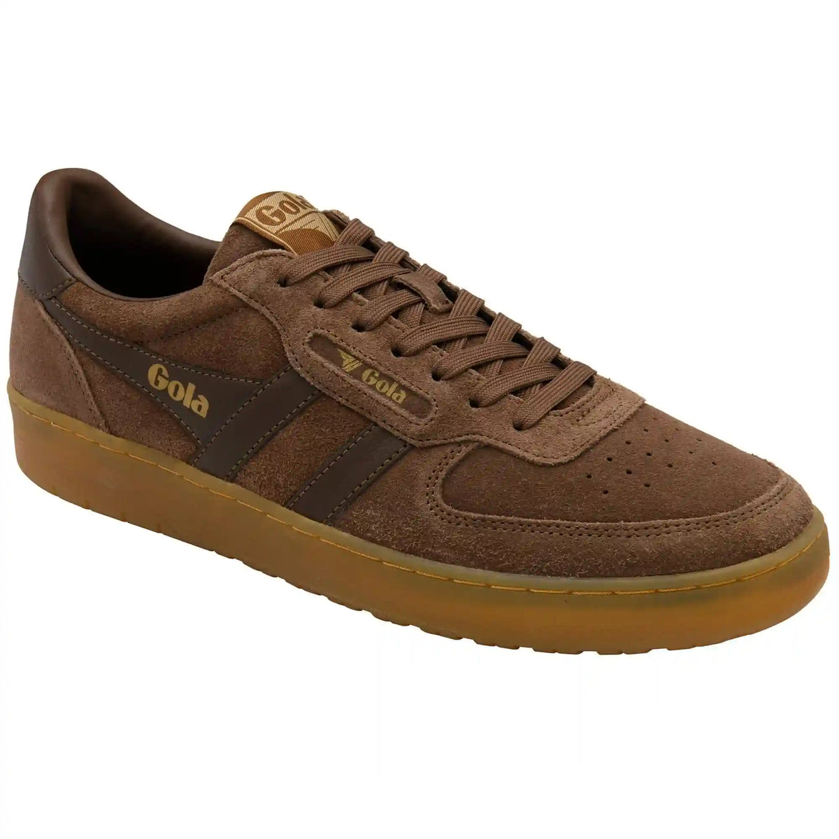 Gola Classics Men's Hawk Suede '86 Sneakers - Otter/Gum