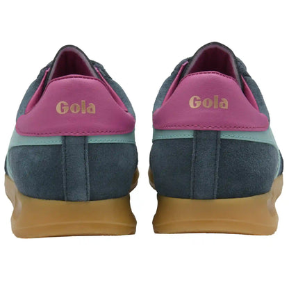Gola Classics Women's Torpedo Sneakers - Dark Teal/Sea Mist/Fuchsia