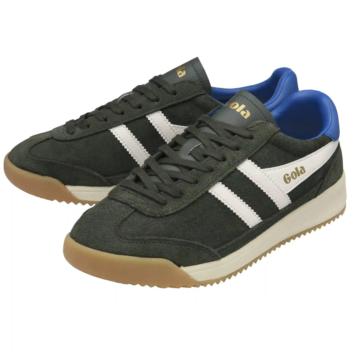 Gola Classics Men's Tornado '88 Sneakers - Dark Khaki/Off White/Marine Blue