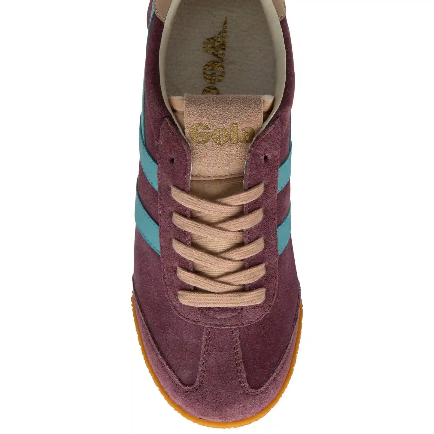 Gola Classics Women's Elan Sneakers - Windsor Wine/Ocean/Cameo