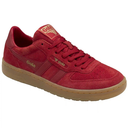 Gola Classics Women's Hawk Suede '86 Sneakers - Red/Gum