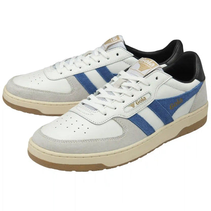 Gola Classics Men's Hawk Sneakers - White/Sapphire/Black