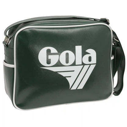 Gola Classics Redford Messenger Bag - Bottle Green/White