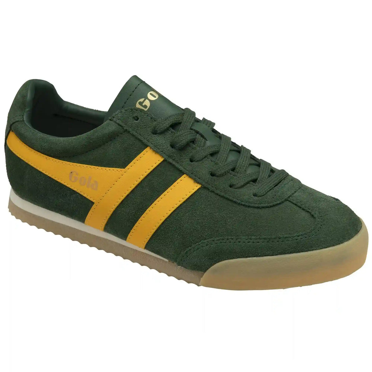 Gola Classics Men's Apollo Sneakers - Evergreen/Sun/Gum