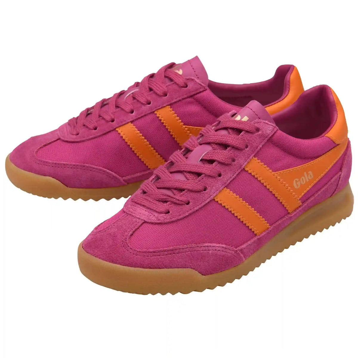 Gola Classics Women's Tornado Sneakers - Fuchsia/Clementine