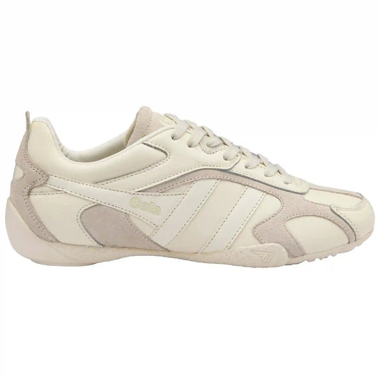 Gola Classics Women's Corva Leather Sneakers - Off White/Off White/Off White