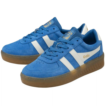 Gola Classics Women's Grandslam Suede Sneakers - Pacific/Off White/Gum