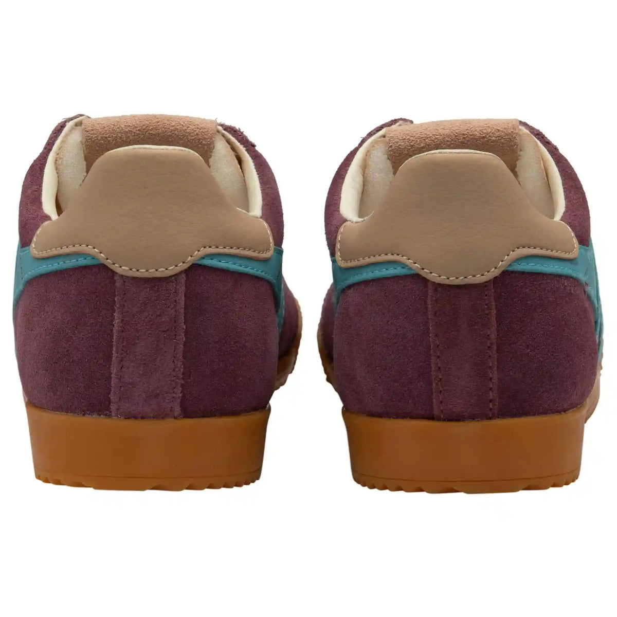 Gola Classics Women's Elan Sneakers - Windsor Wine/Ocean/Cameo